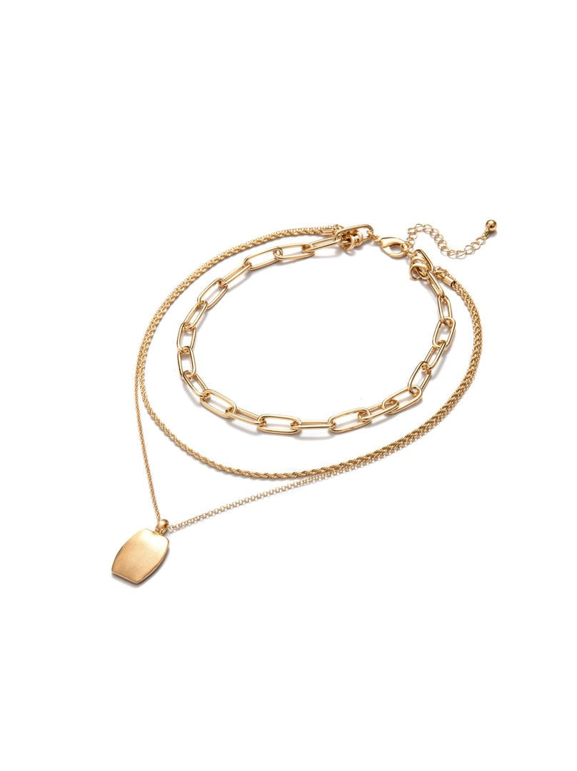 Layered Gold Necklace