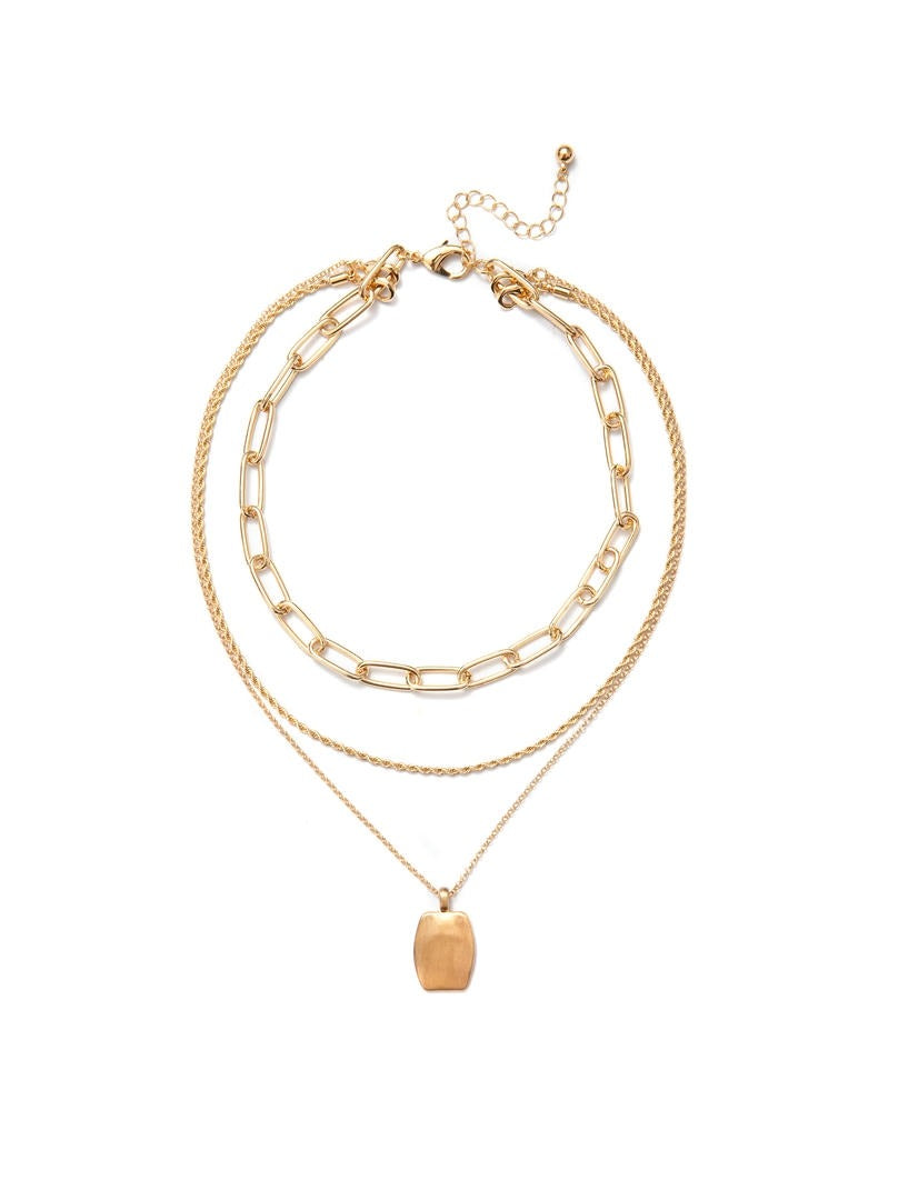 Layered Gold Necklace