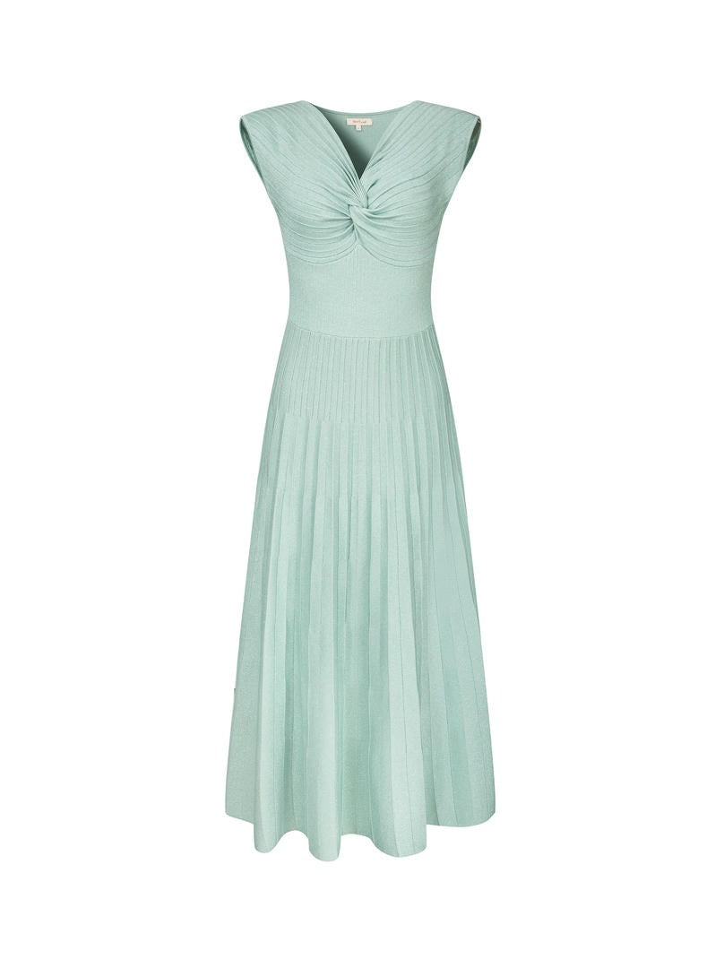 Twist Detail Knit Dress