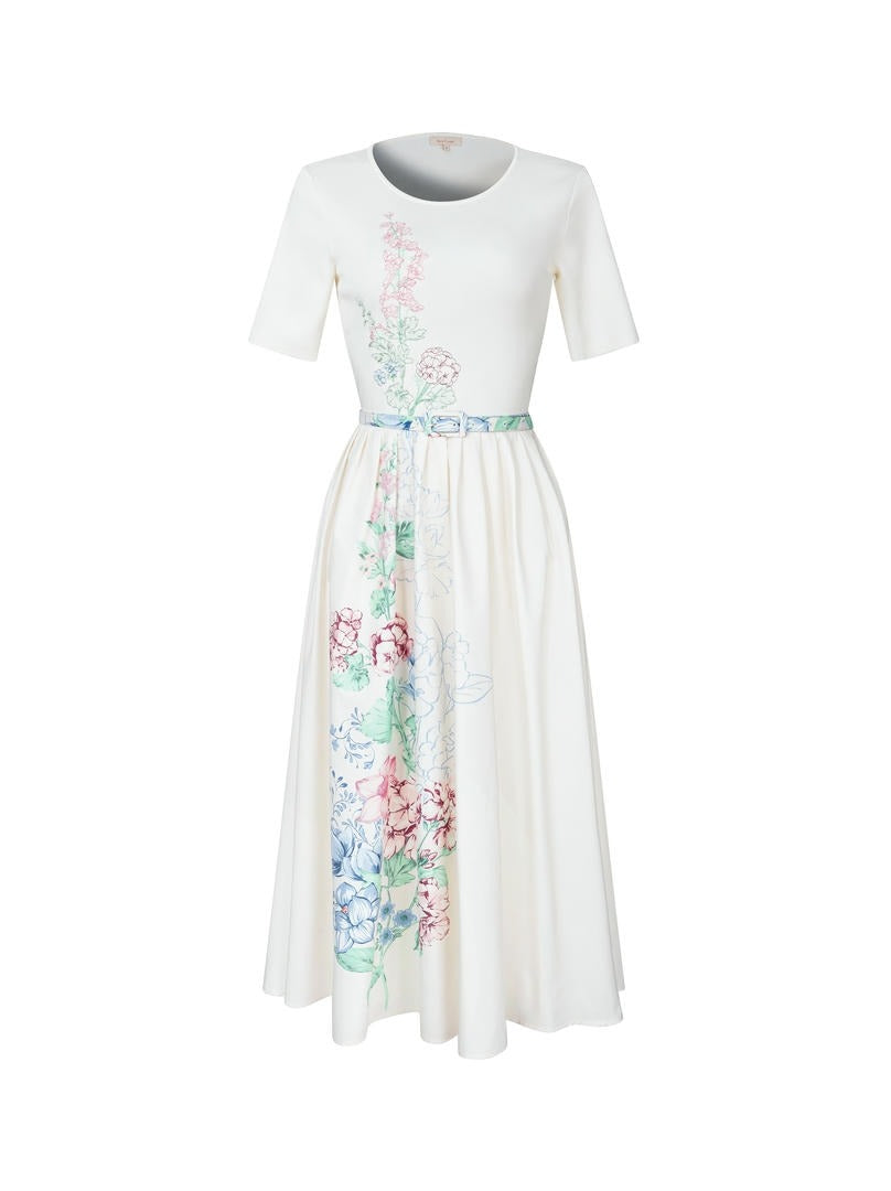 Mixed Texture Dress