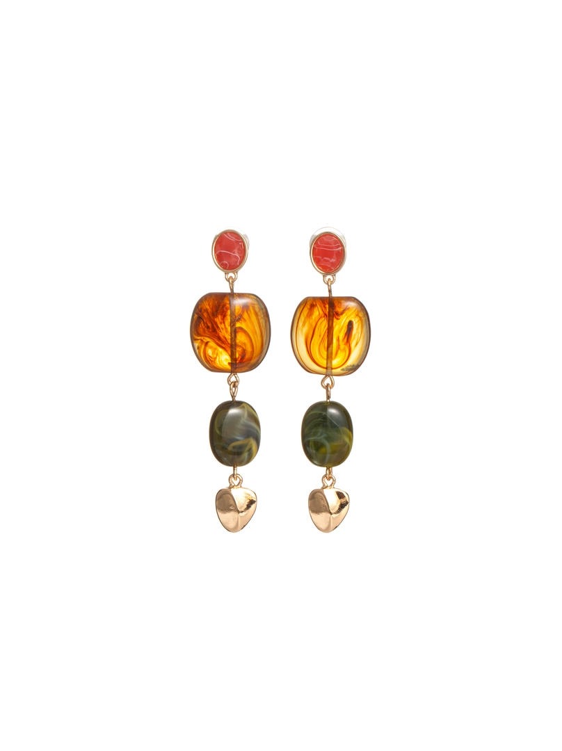 Resin Drop Earrings