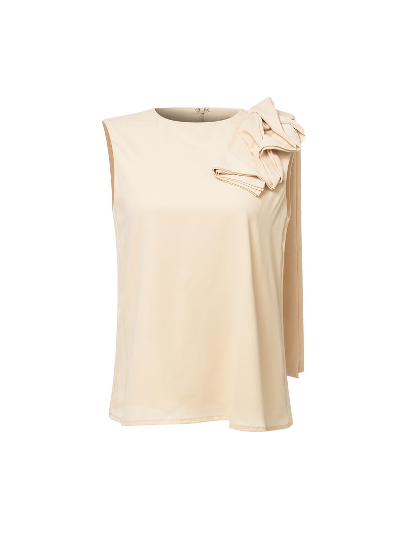 Statement Flowers Chiffon Blouse