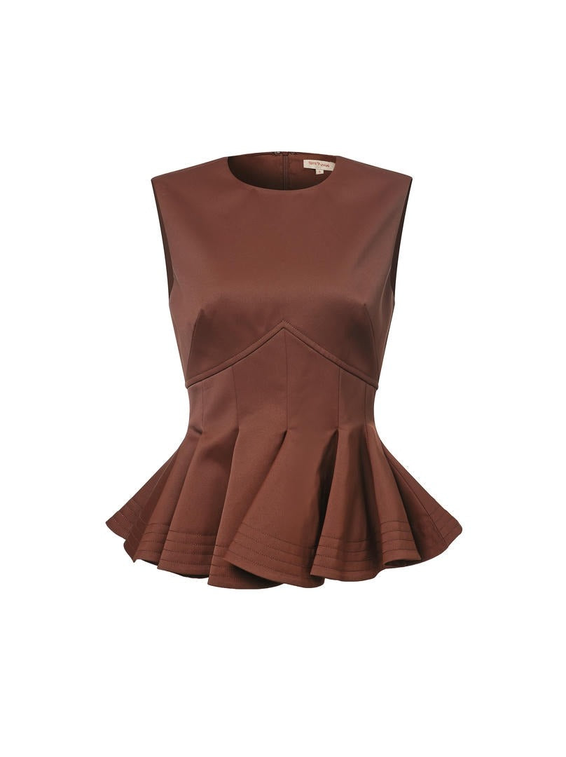 Statement Peplum Top