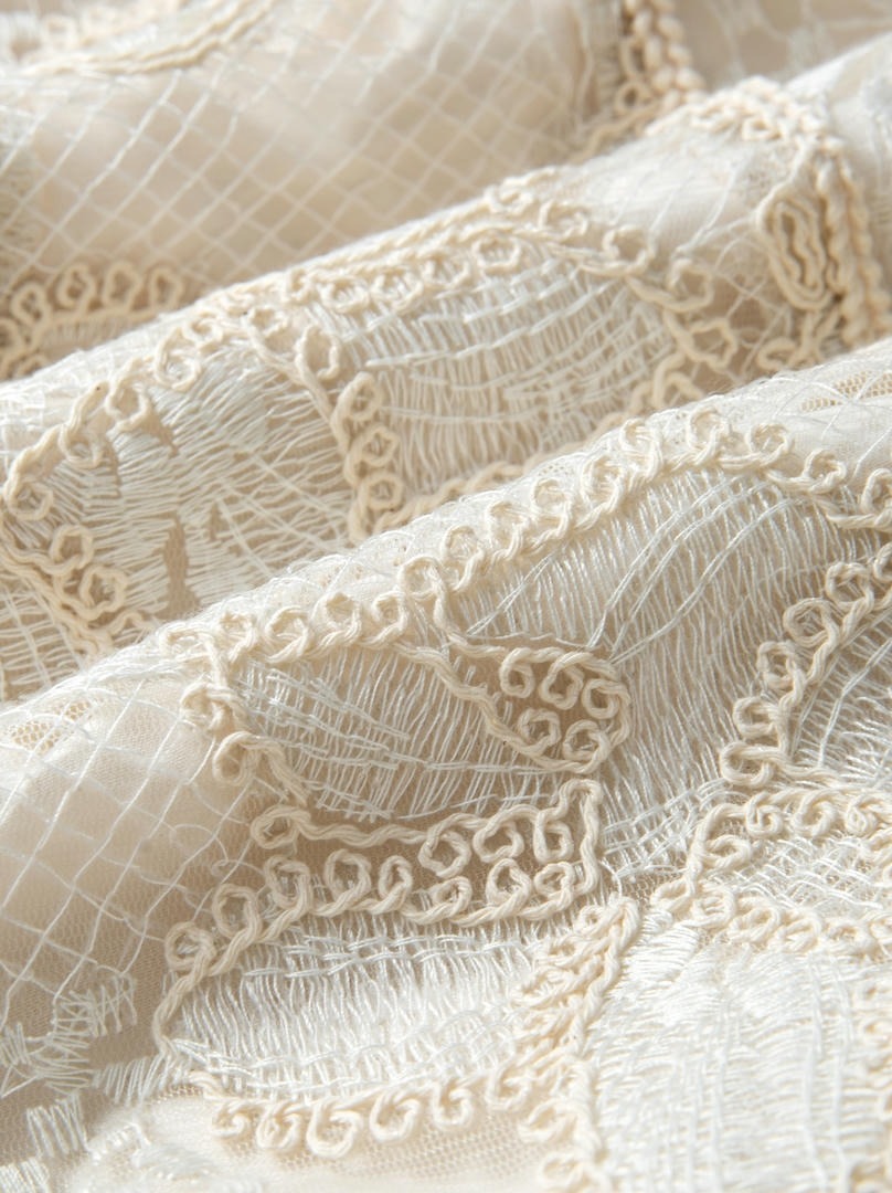 Cream Lace Maxi