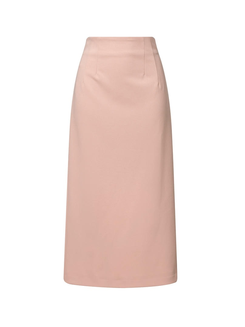 Pink pencil skirt