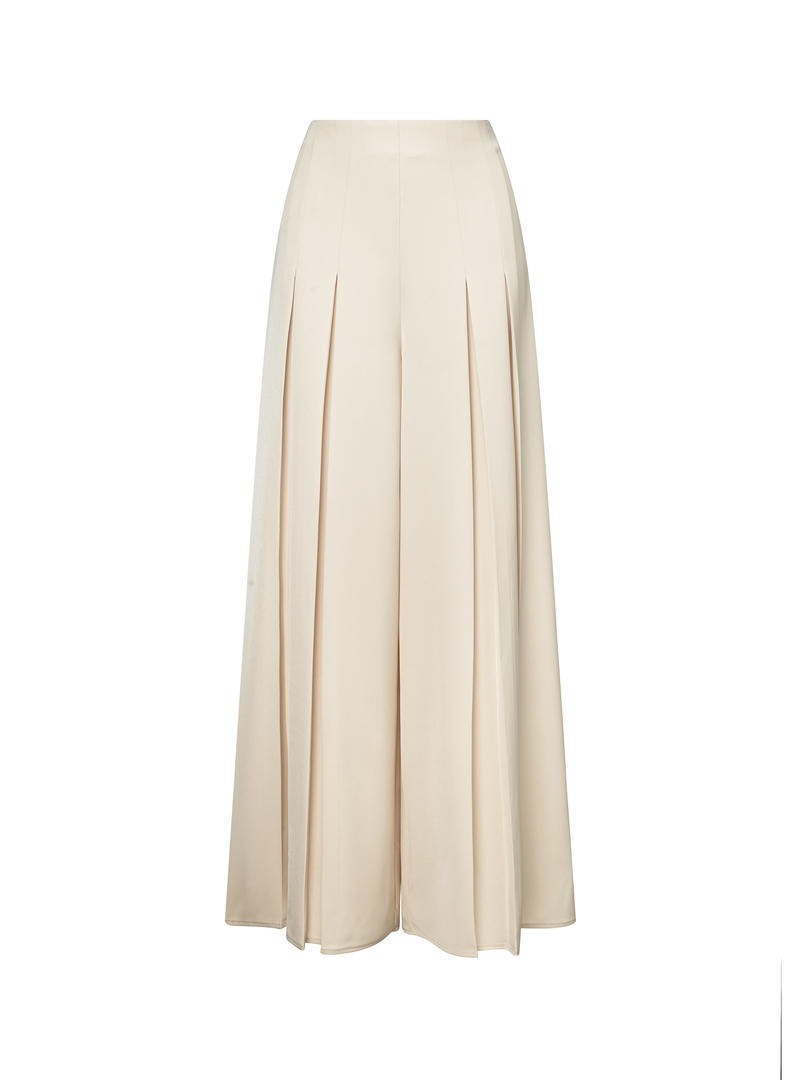 Pleats wide Pants