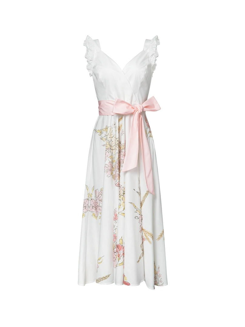 Ruffle straps Dress