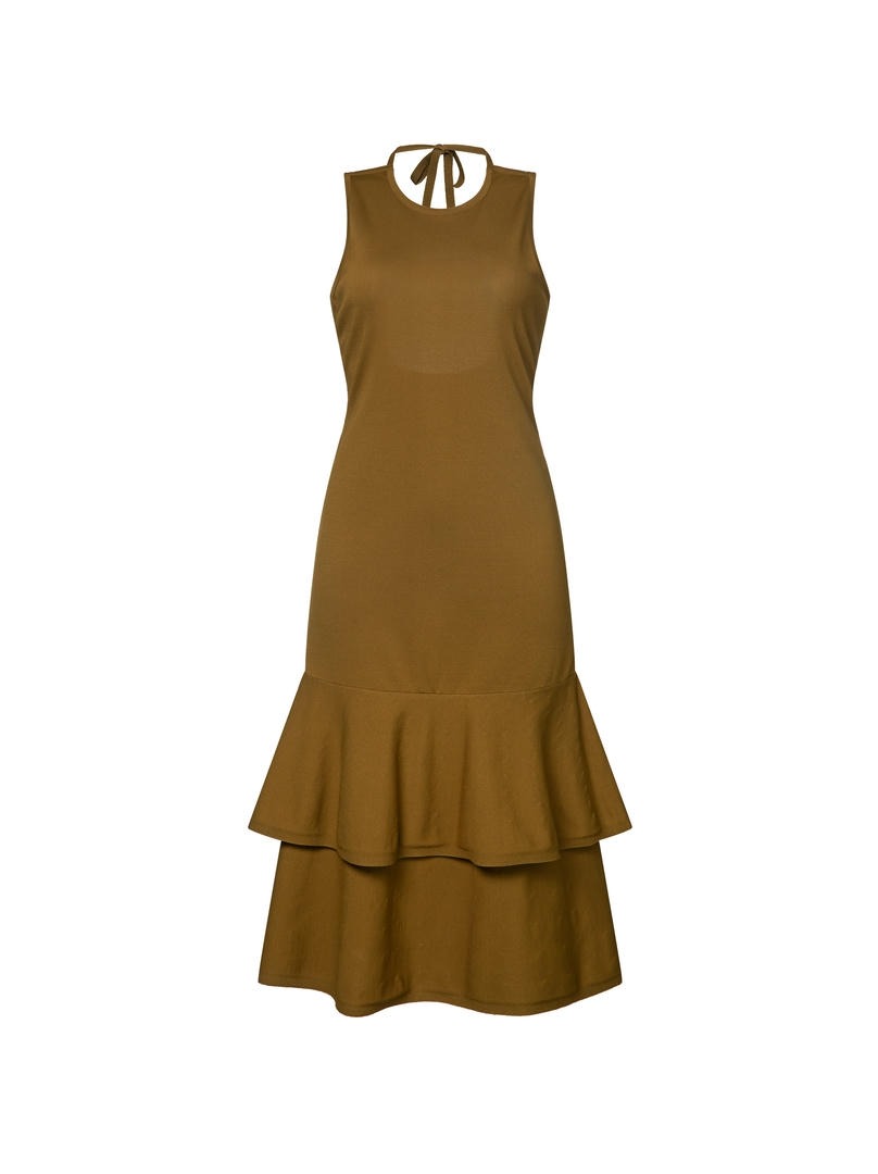 layered Knit Dress