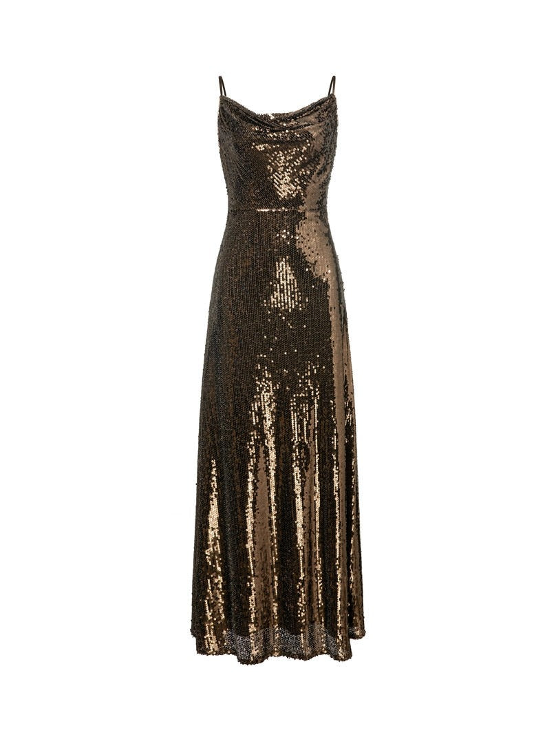 All-Over Sequin Glam Dress
