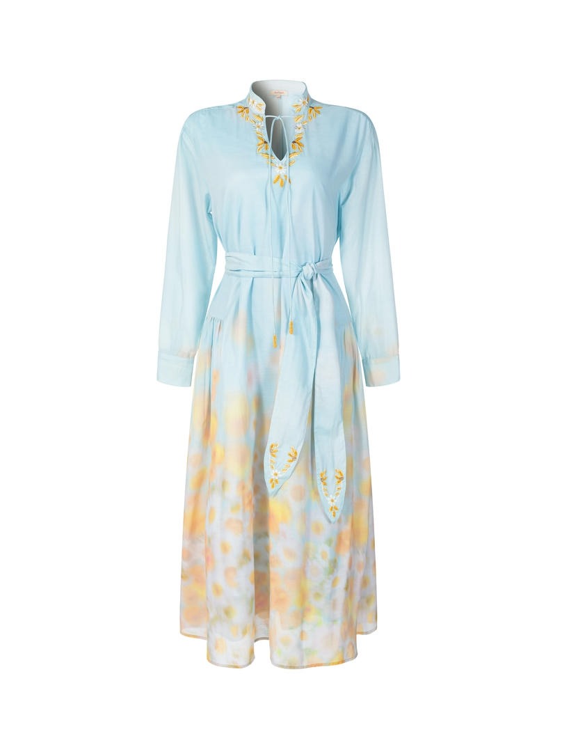 Loose cut ombre dress