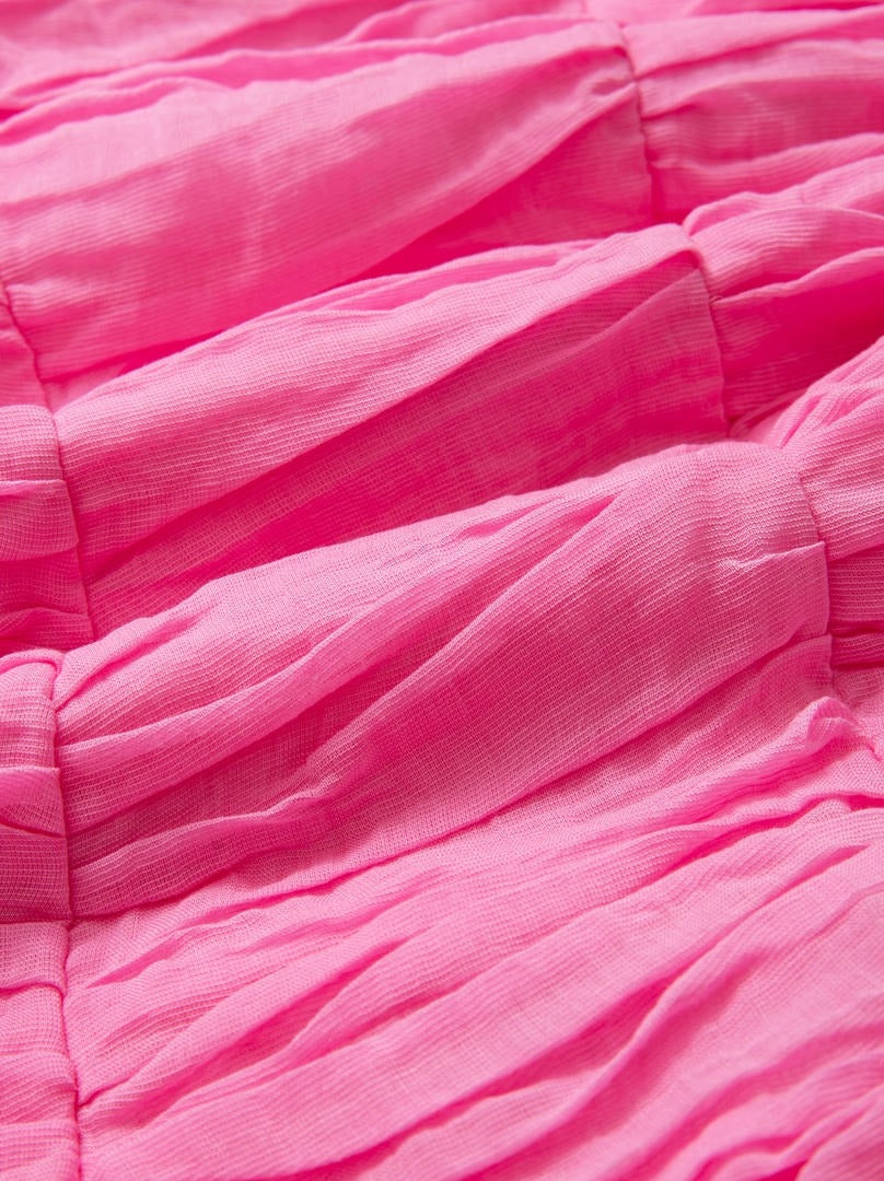 Asymmetric Ruffle Dress