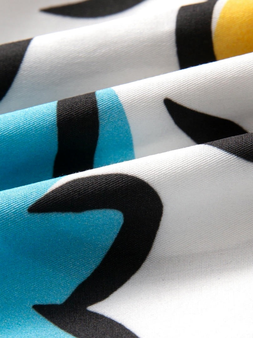Printed Midi Dress