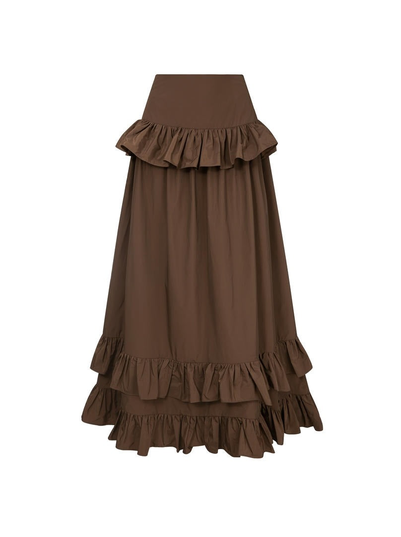 Tiered Ruffle Skirt