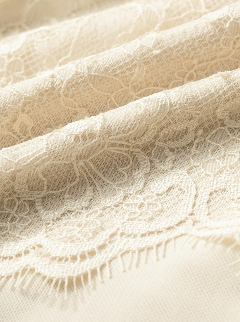 Lace Ruffle Top