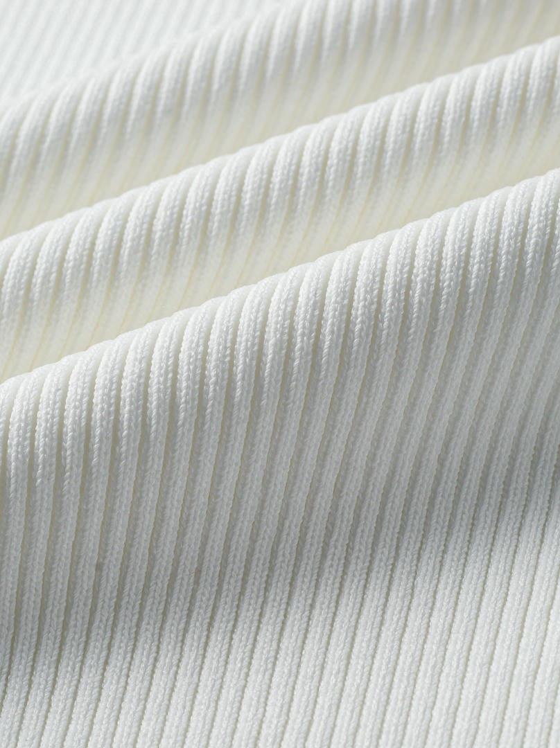Ribbed Fitted Sleeveless Tank Top
