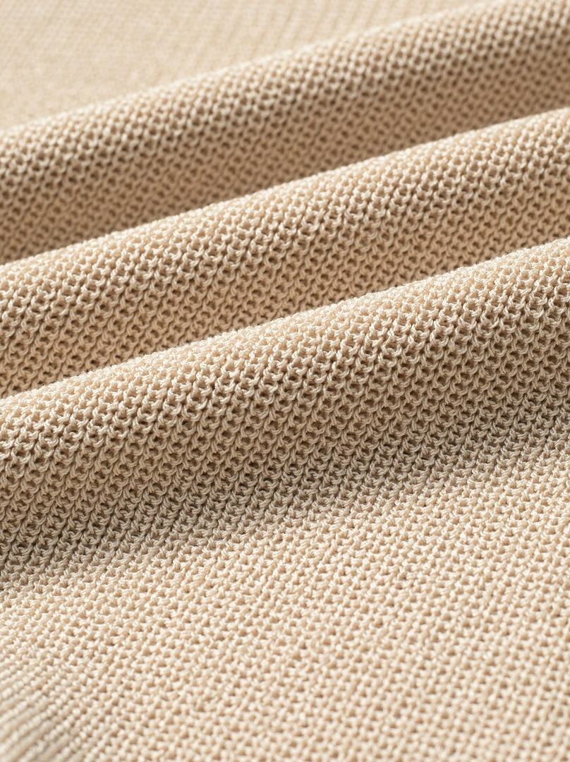 Ribbed Hem Knit Top