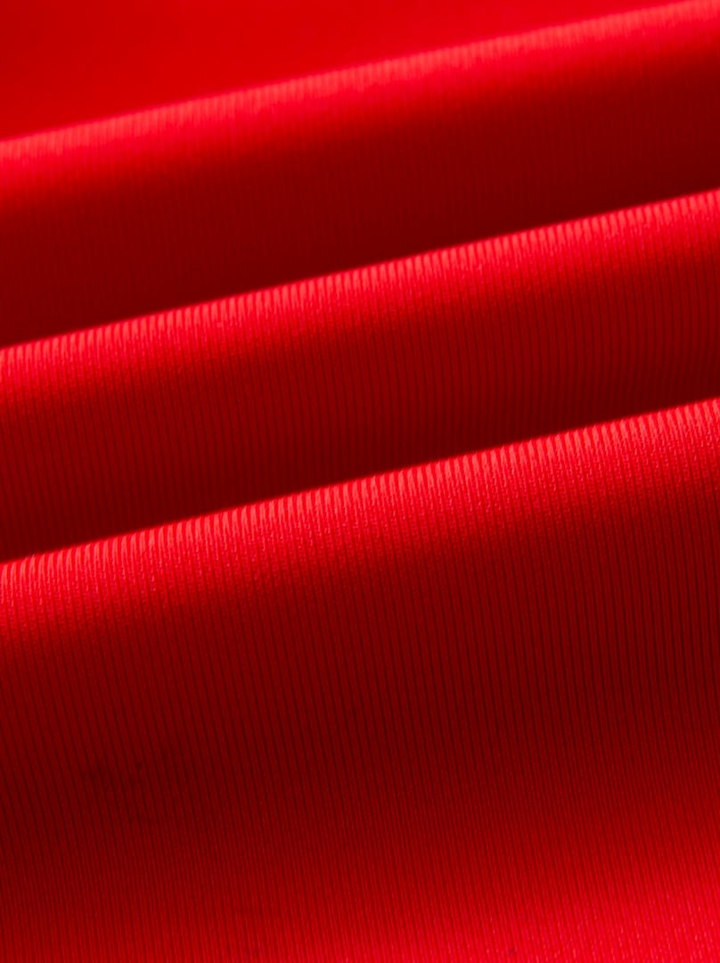 One-Shoulder REd Dress