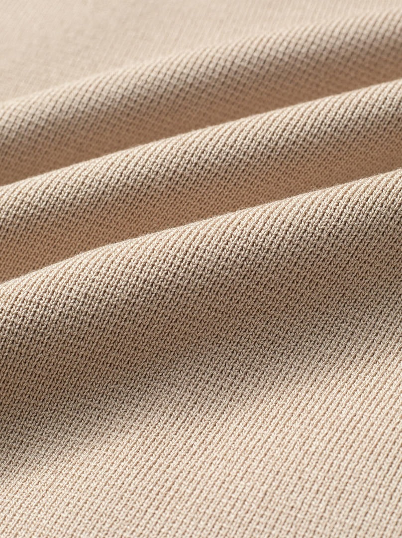 Chiffon Detail Knitted Skirt