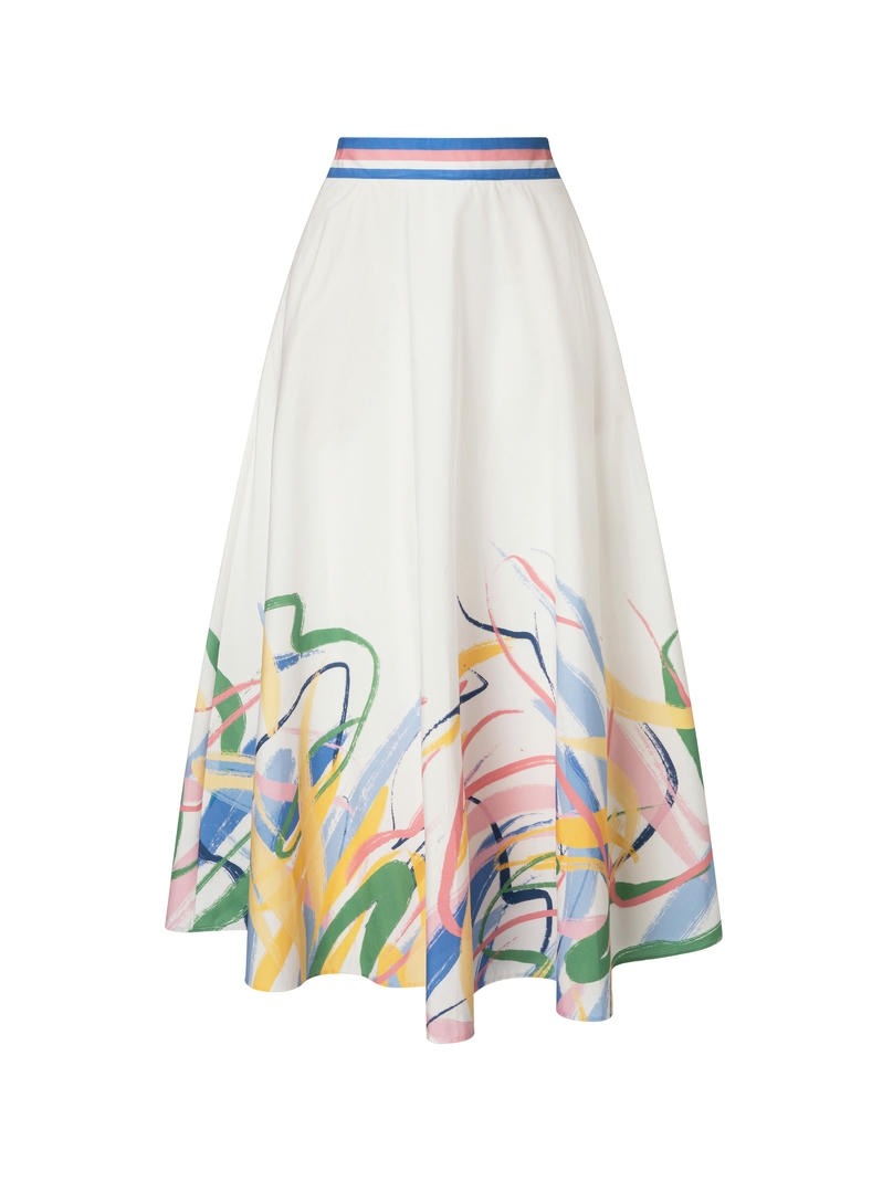 Printed Cotton Skirt