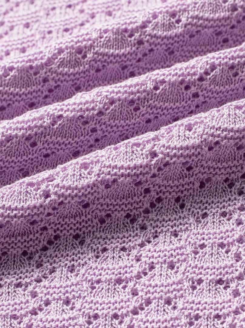 Capped Sleeves Knitted Top