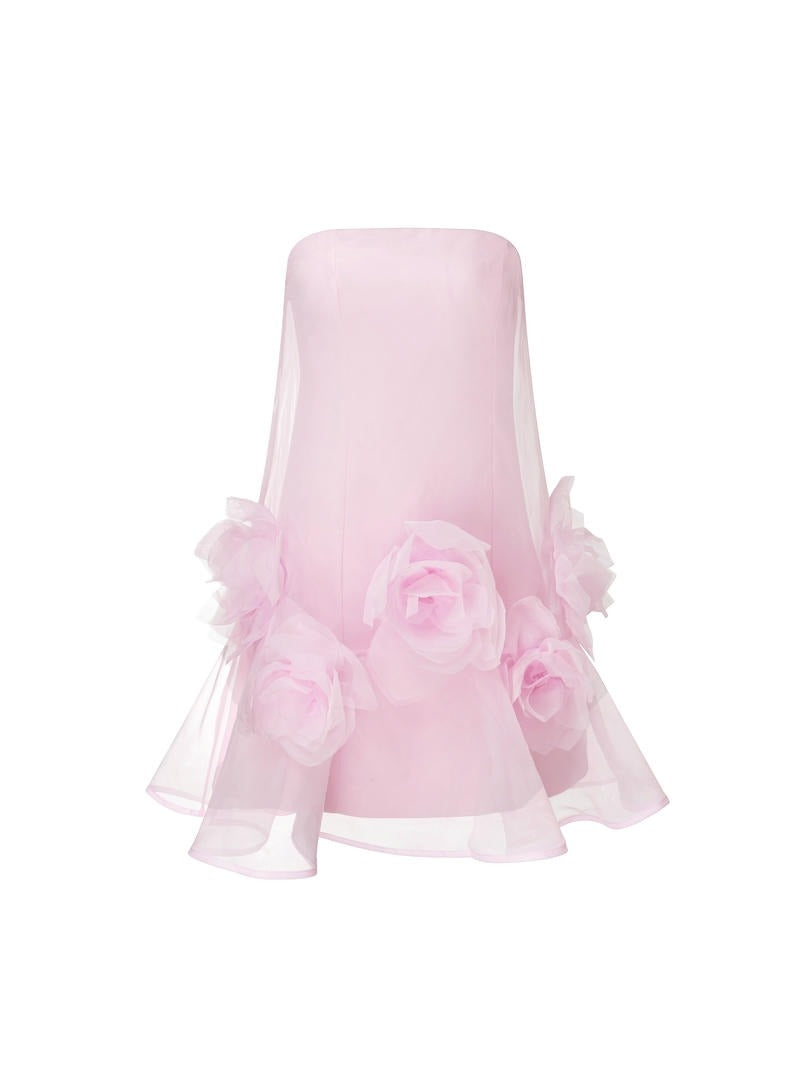 Pink Organza Dress