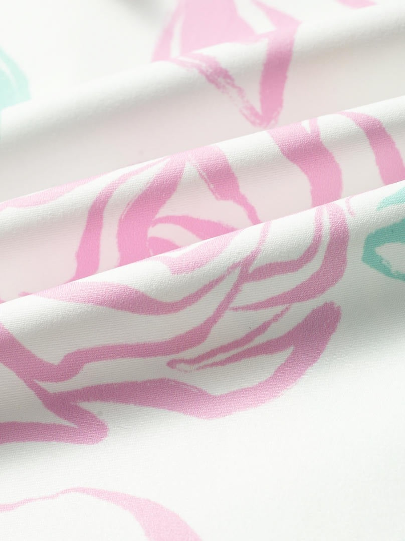 Printed crossover Dress