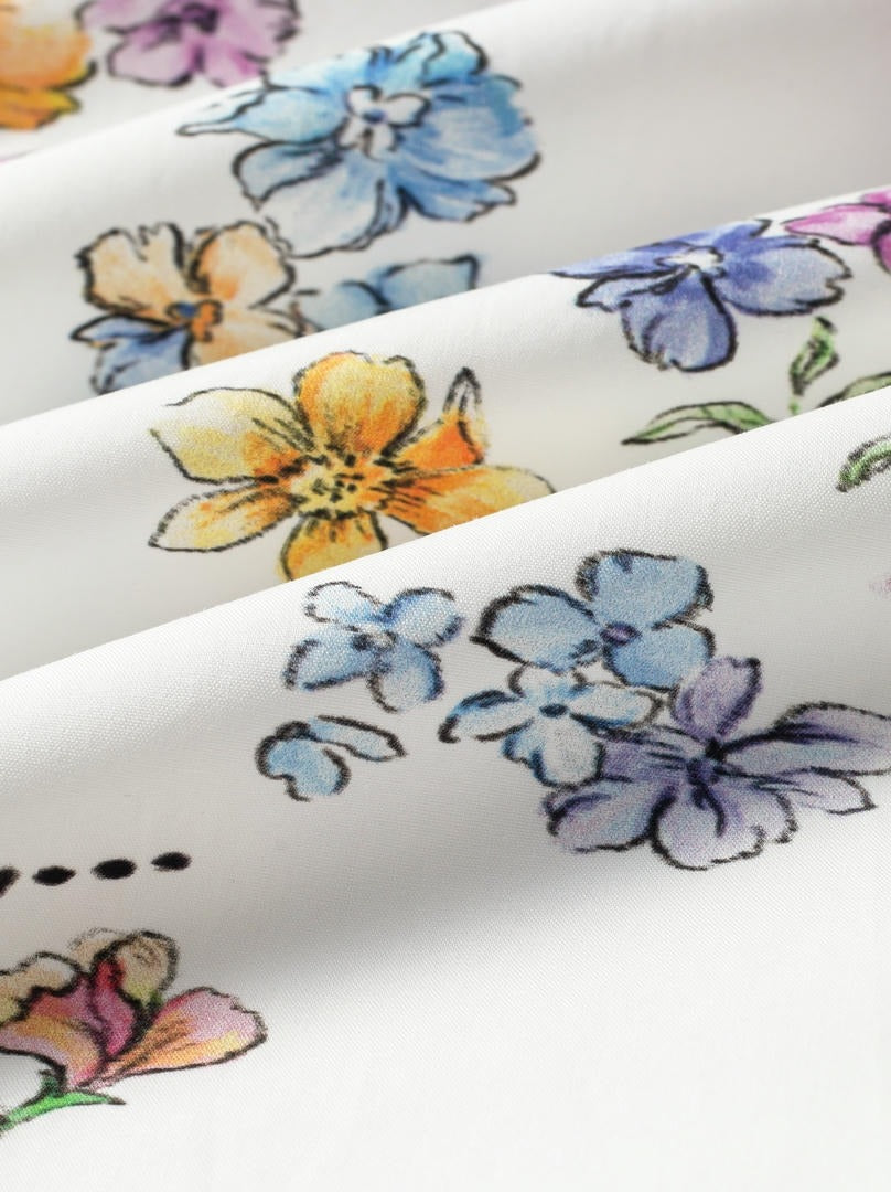 Floral A-Line Dress