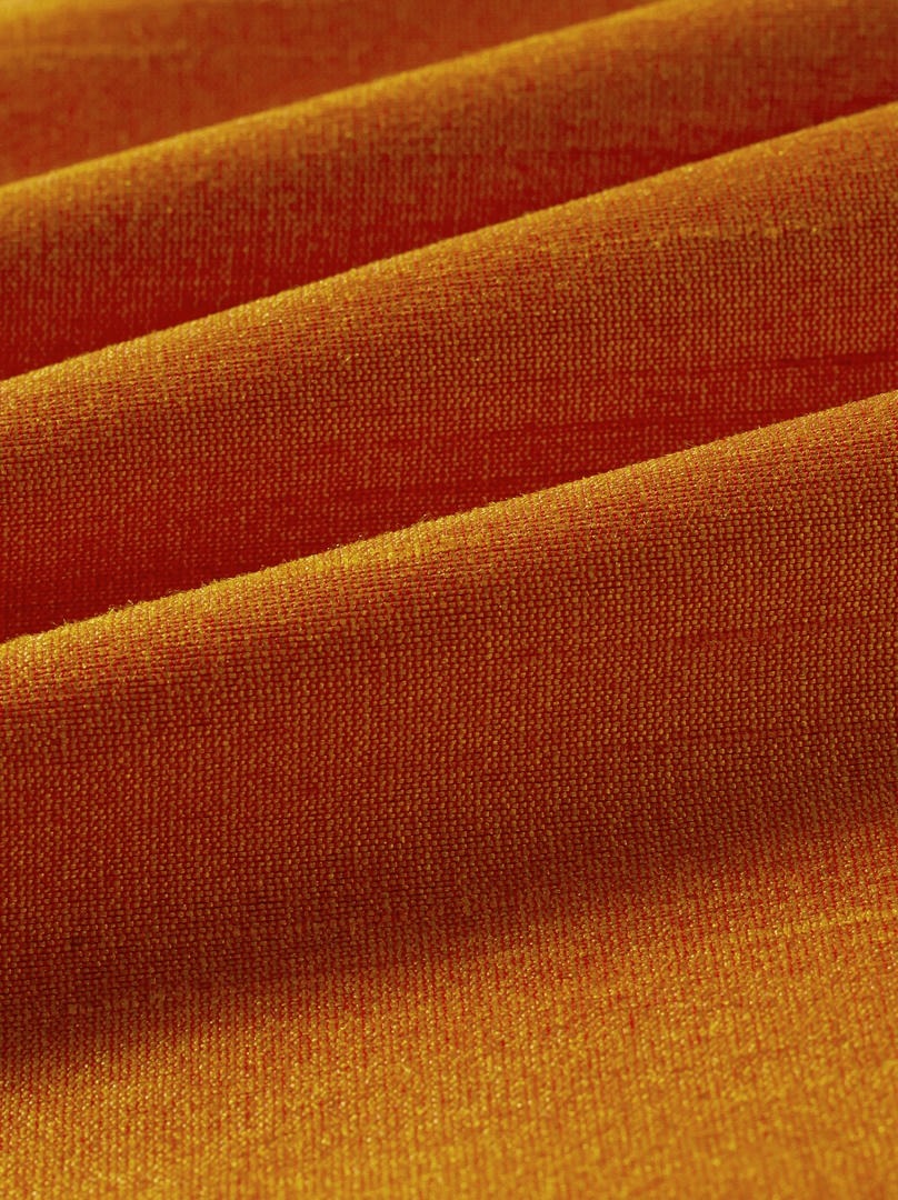 Orange embellished kaftan
