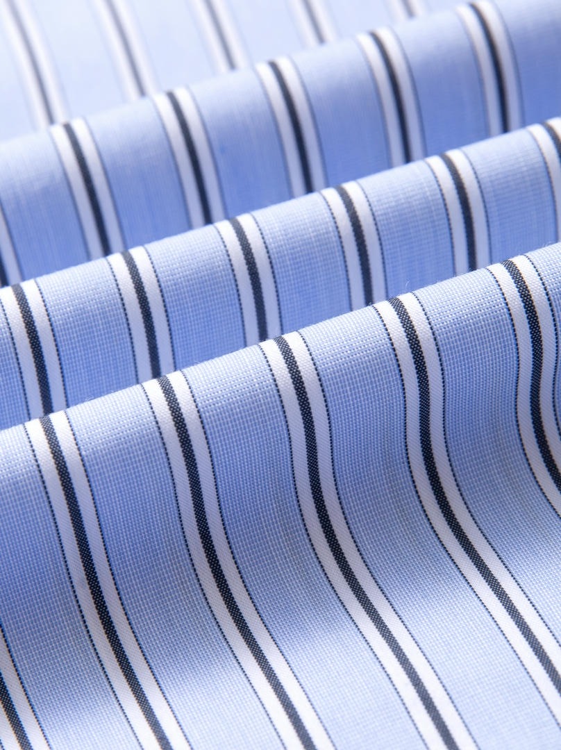 Striped Poplin Skirt