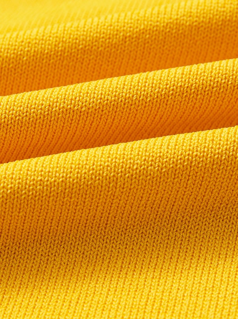 Yellow Knit Top