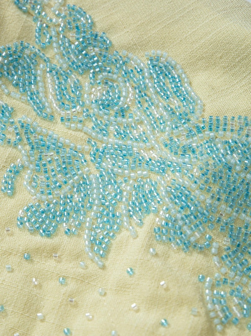 Yellow Linen Top