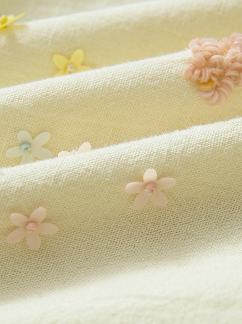 Cream Cotton Top