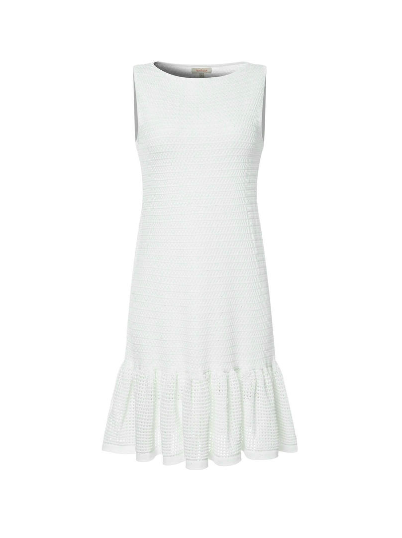 ruffle hem Knit Dress