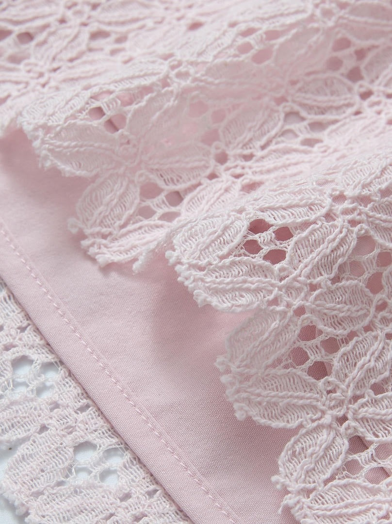 Pink Lace Top