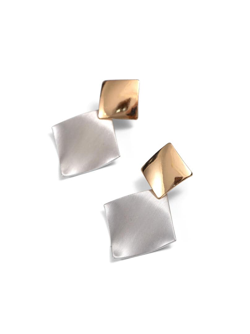 Geometric Drop Earrings