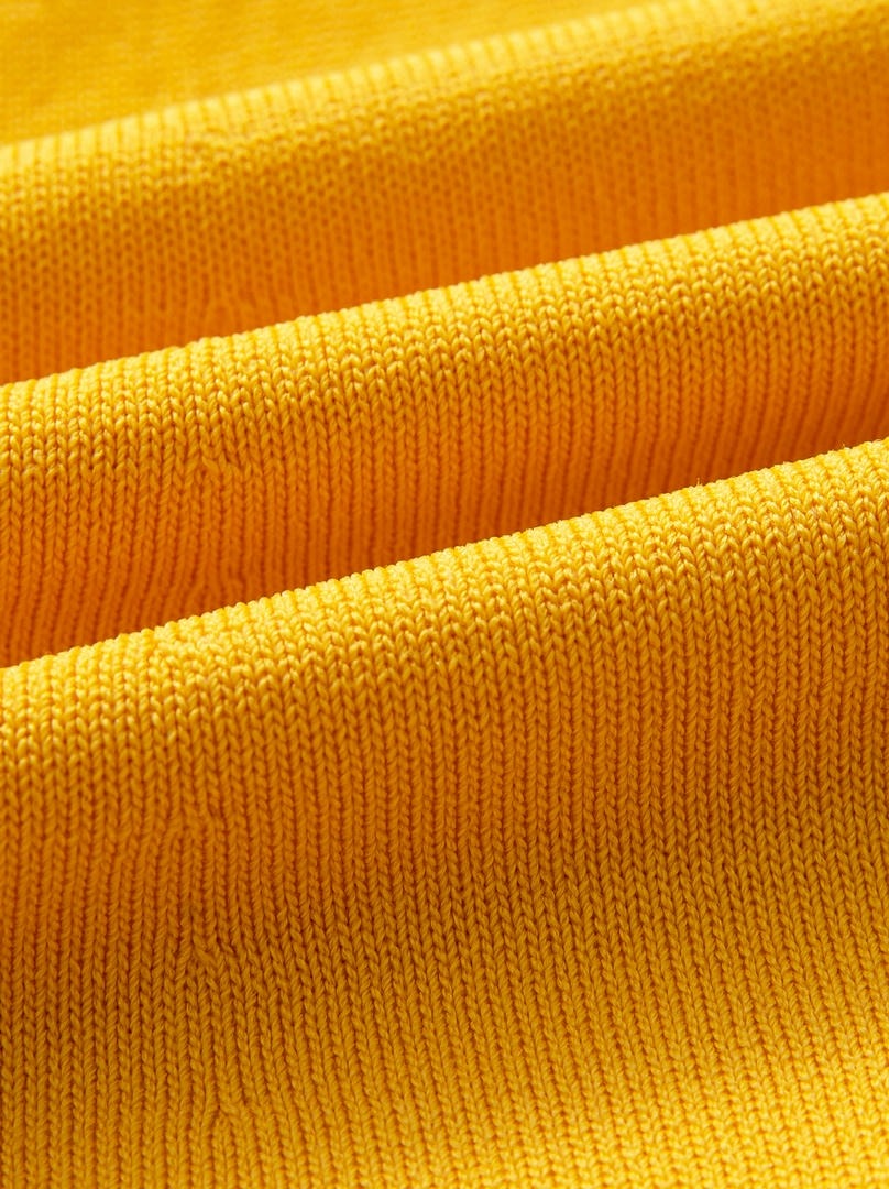 Yellow Knit Skirt