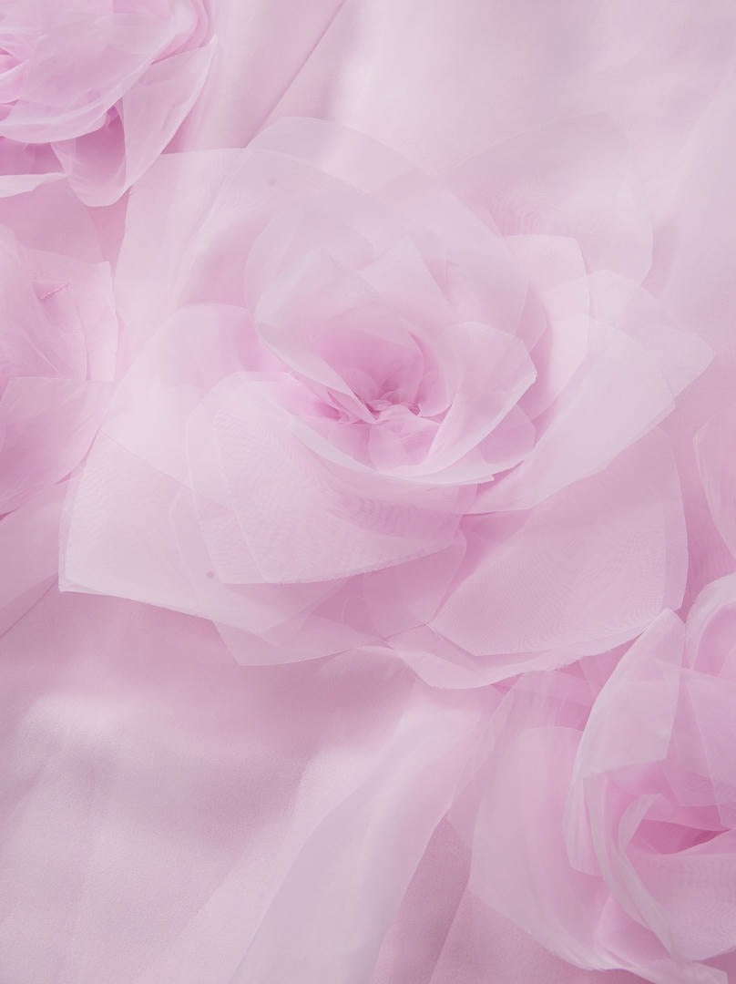 Pink Organza Dress