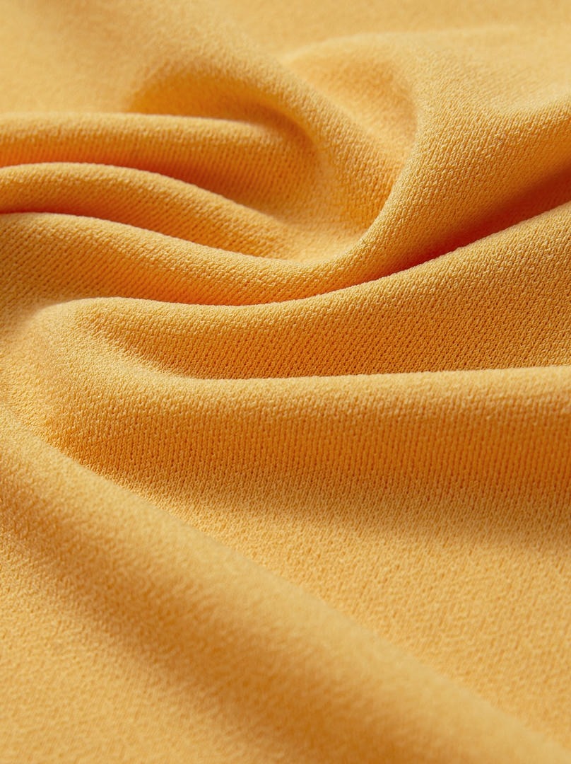 One-Shoulder Golden Yellow Dress