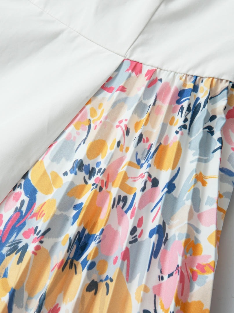 Printed Cotton Dress