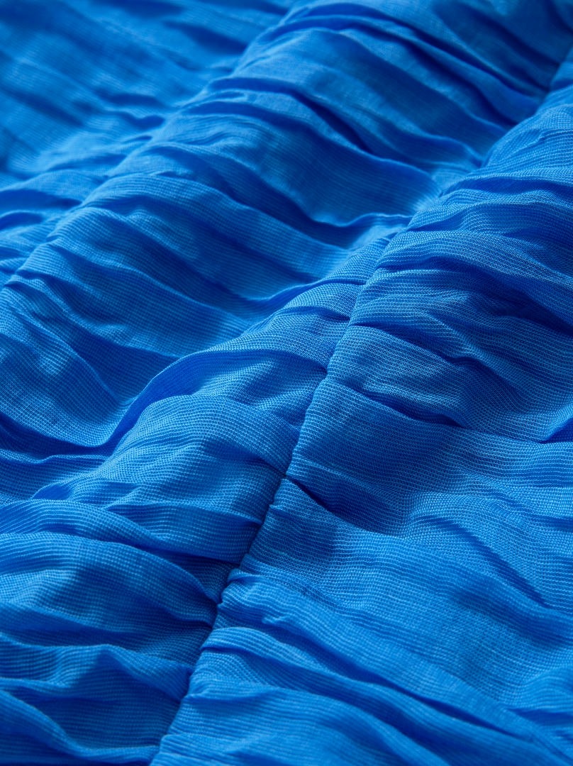 Blue Ruffle Dress
