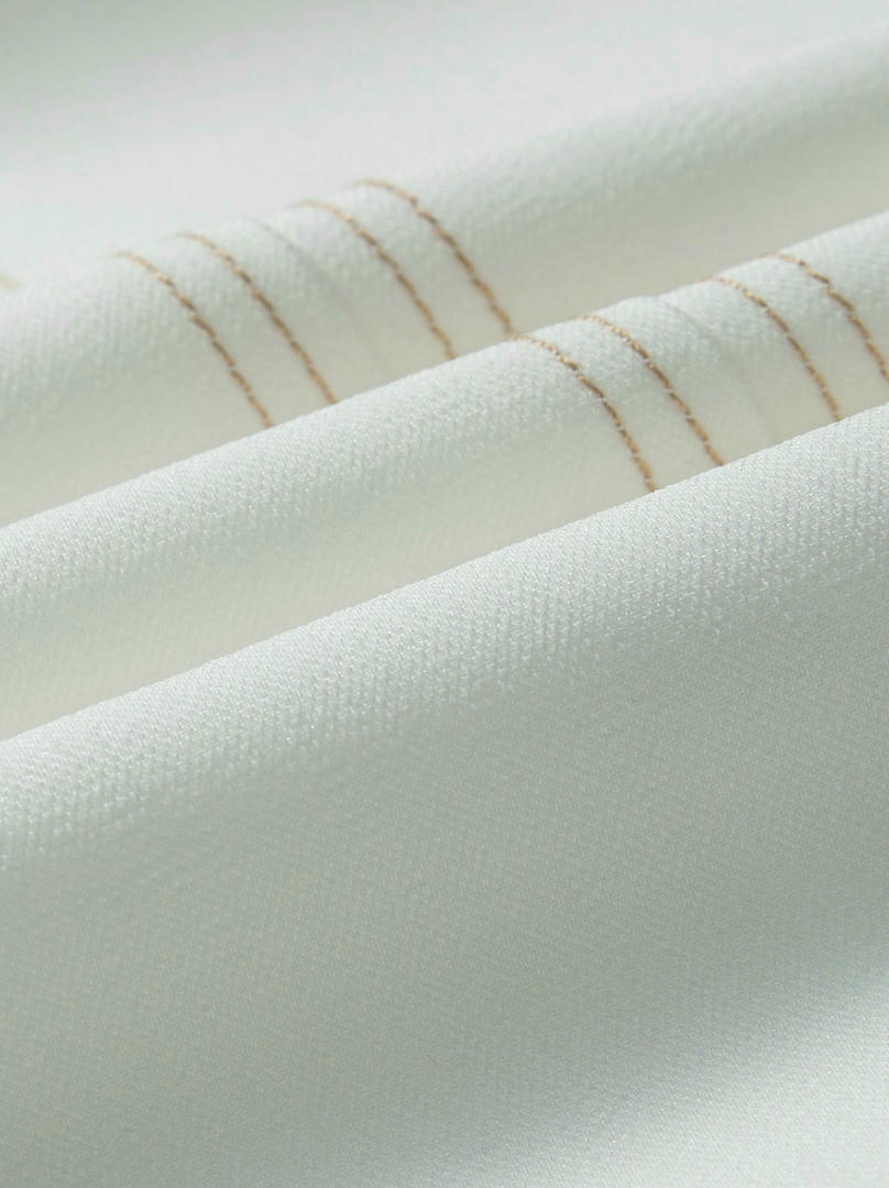 Cross Detail V-Neck Dress