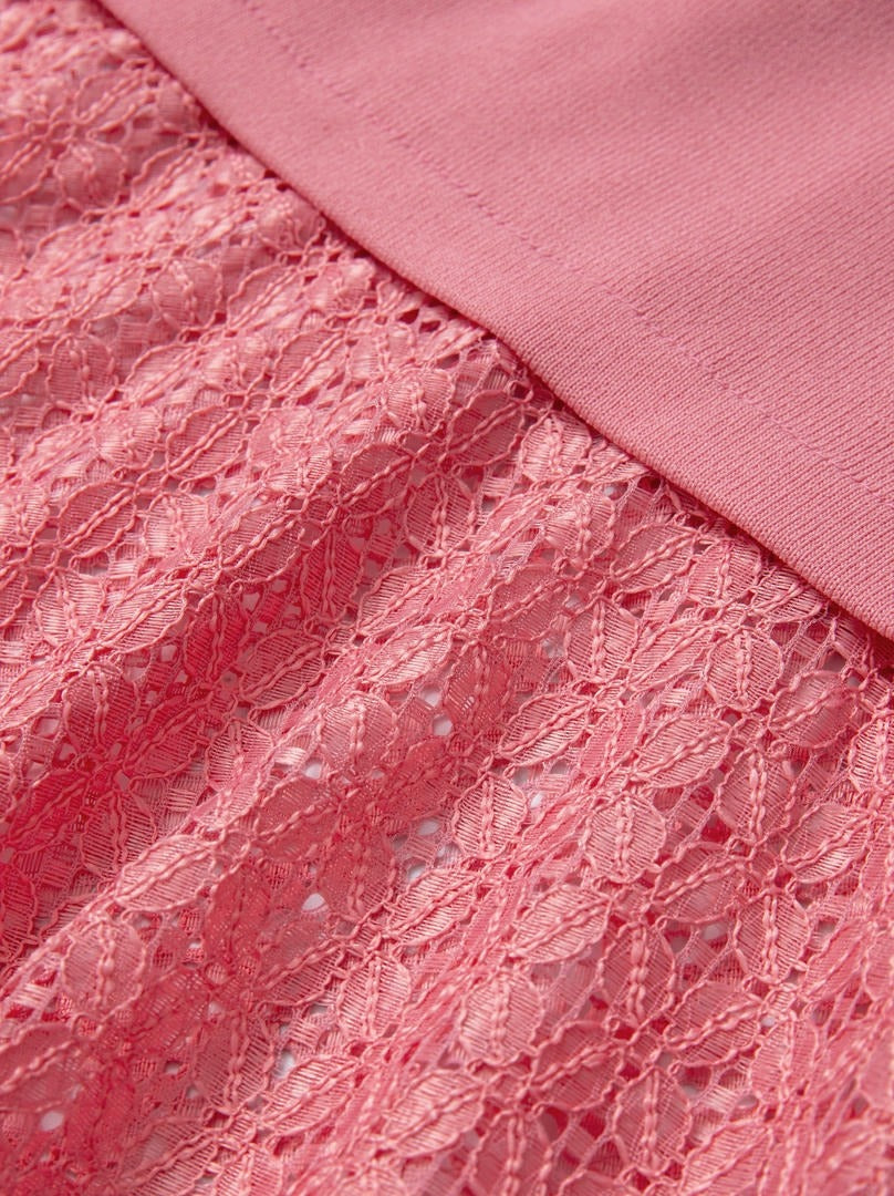 Pink Knit Dress