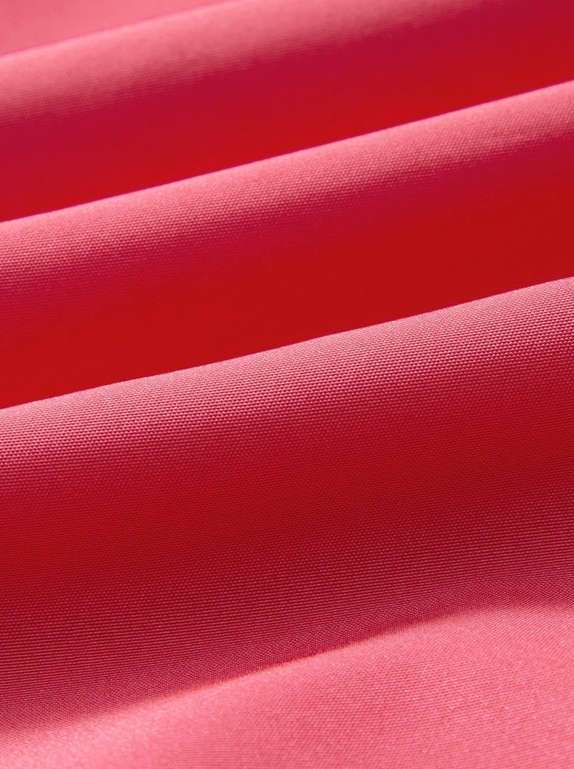 Coral Crepe Dress