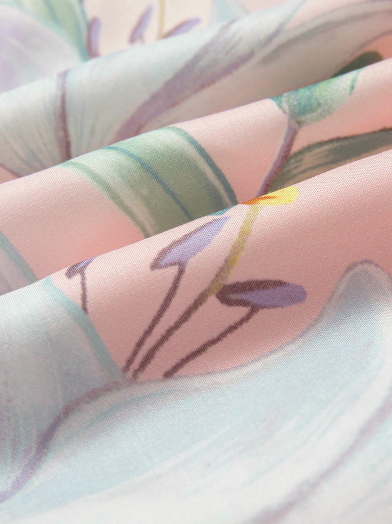 gradient wrap front Dress