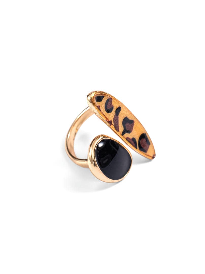 Leopard Print Ring