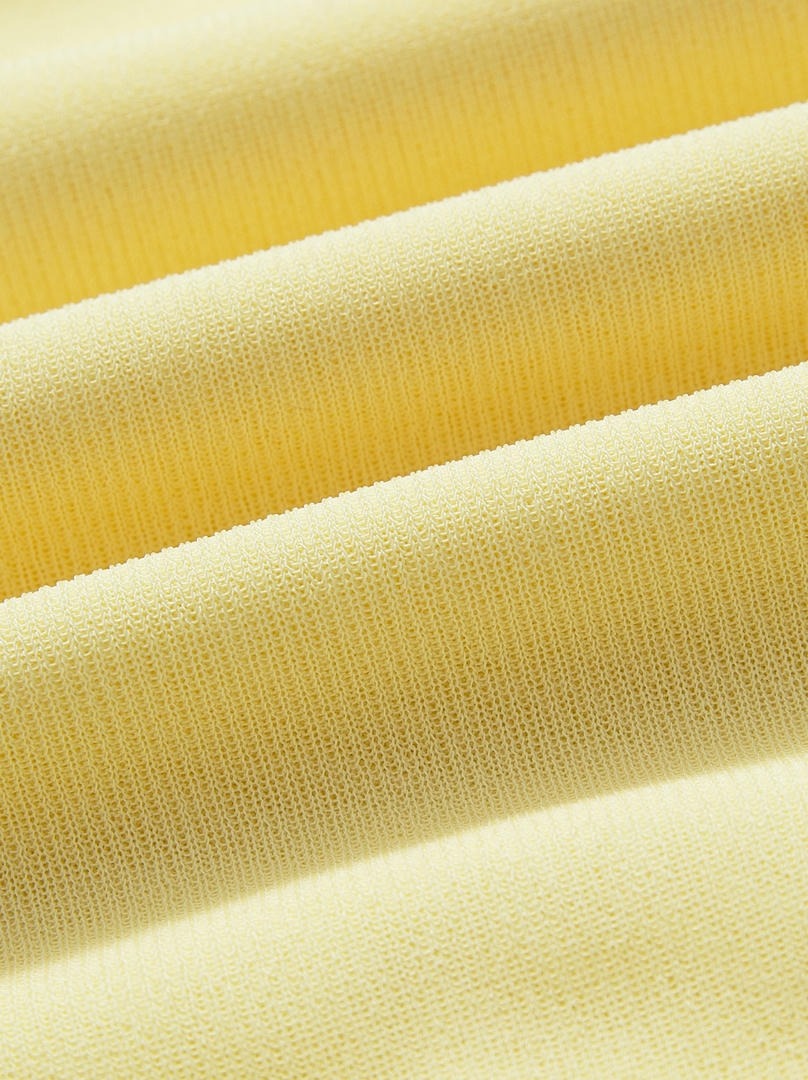 Yellow Jersey Dress