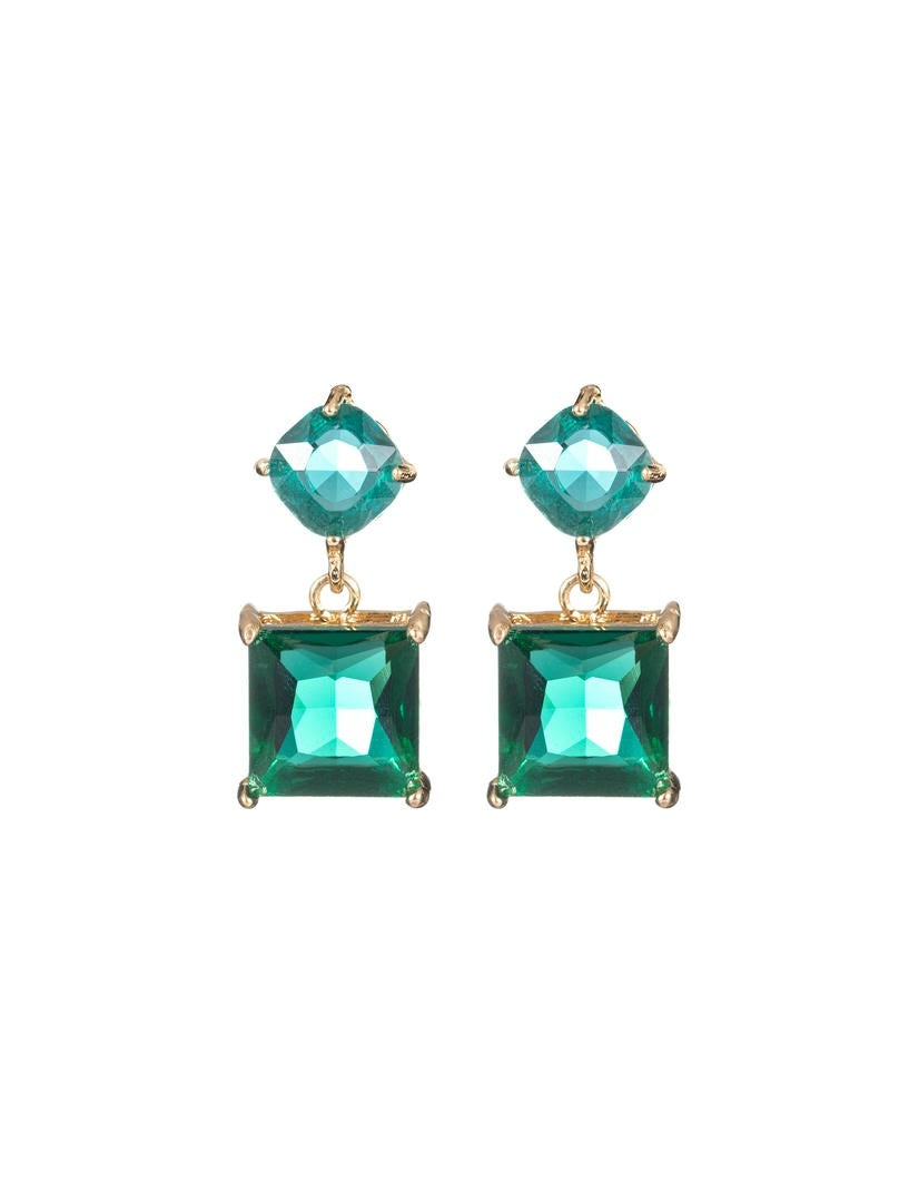 Geometric Drop Earrings