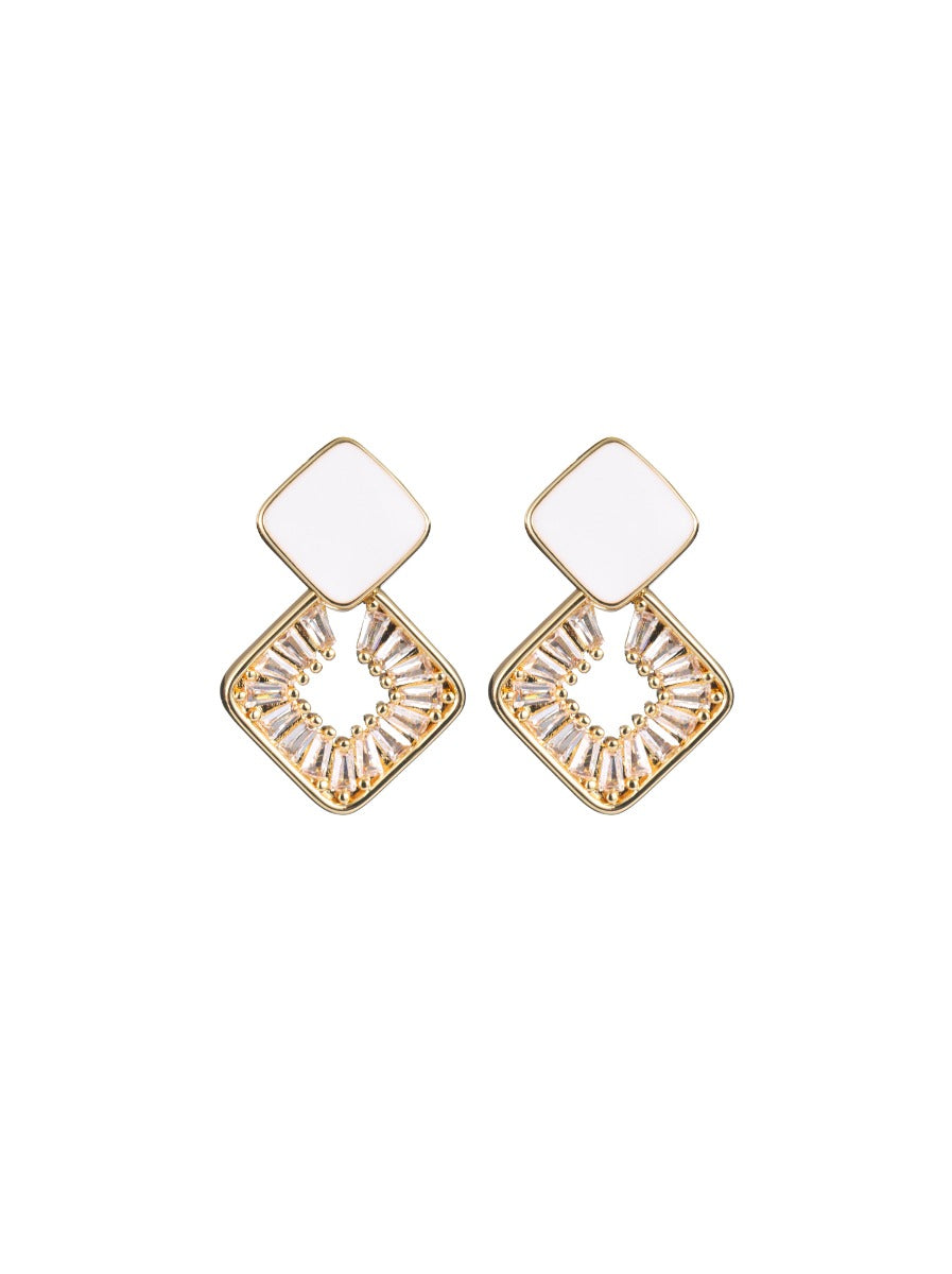 Double Rhombus Earring