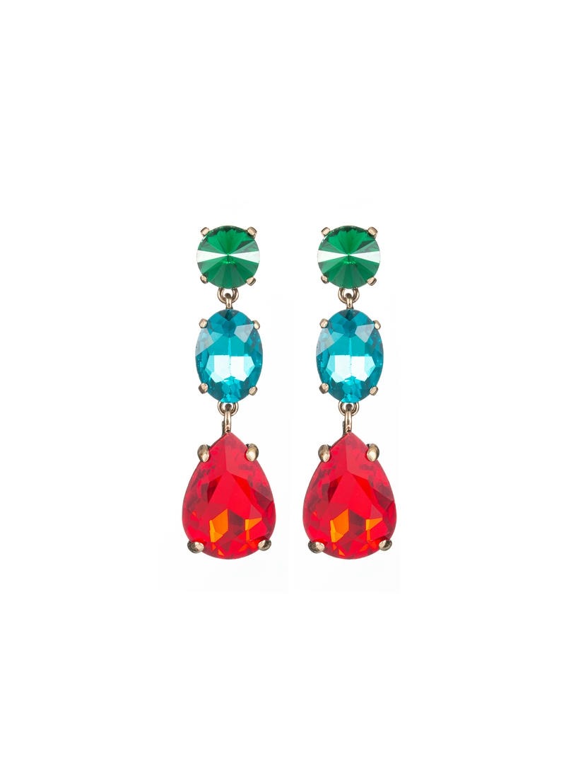 Crystal Dangle Earrings