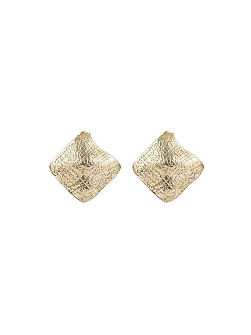 Rhombus Stud Earrings